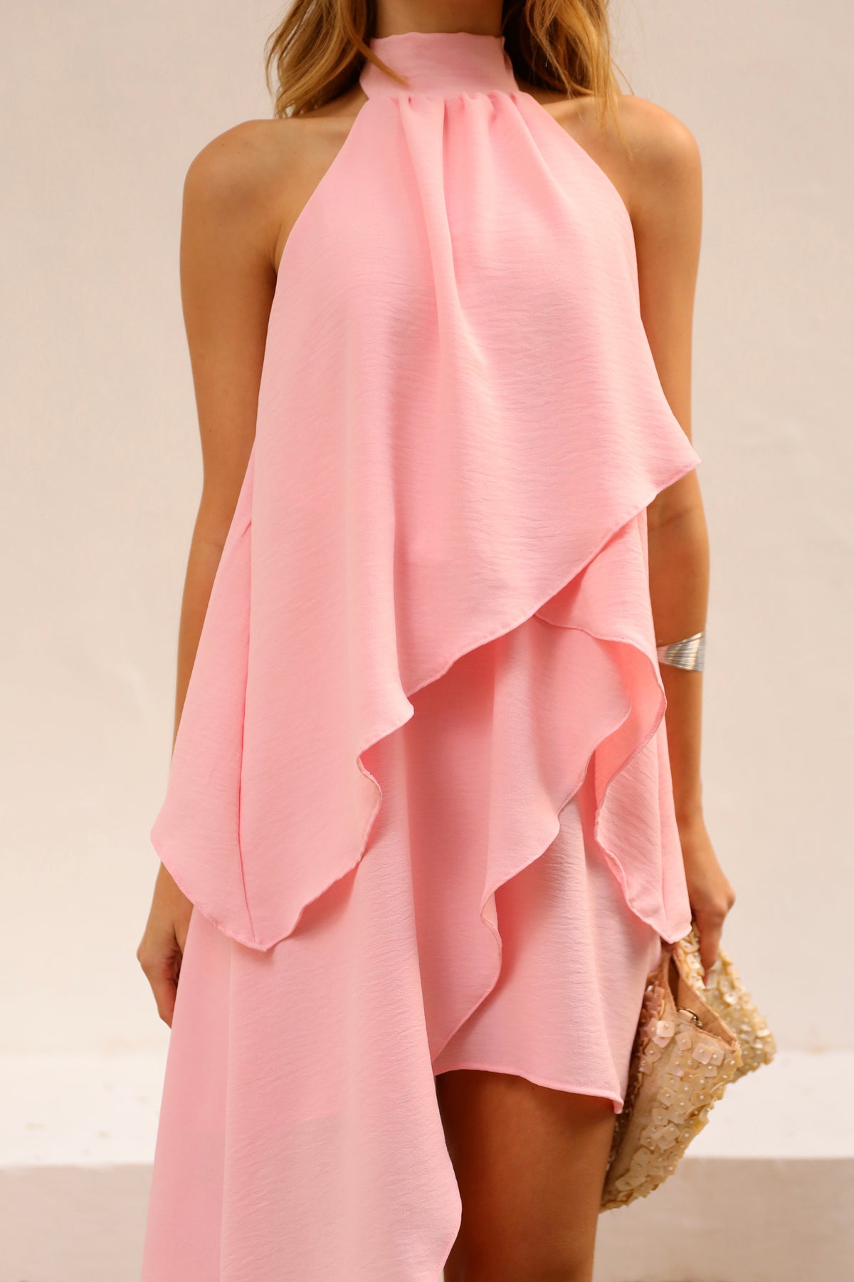 VESTIDO IVY - ROSA