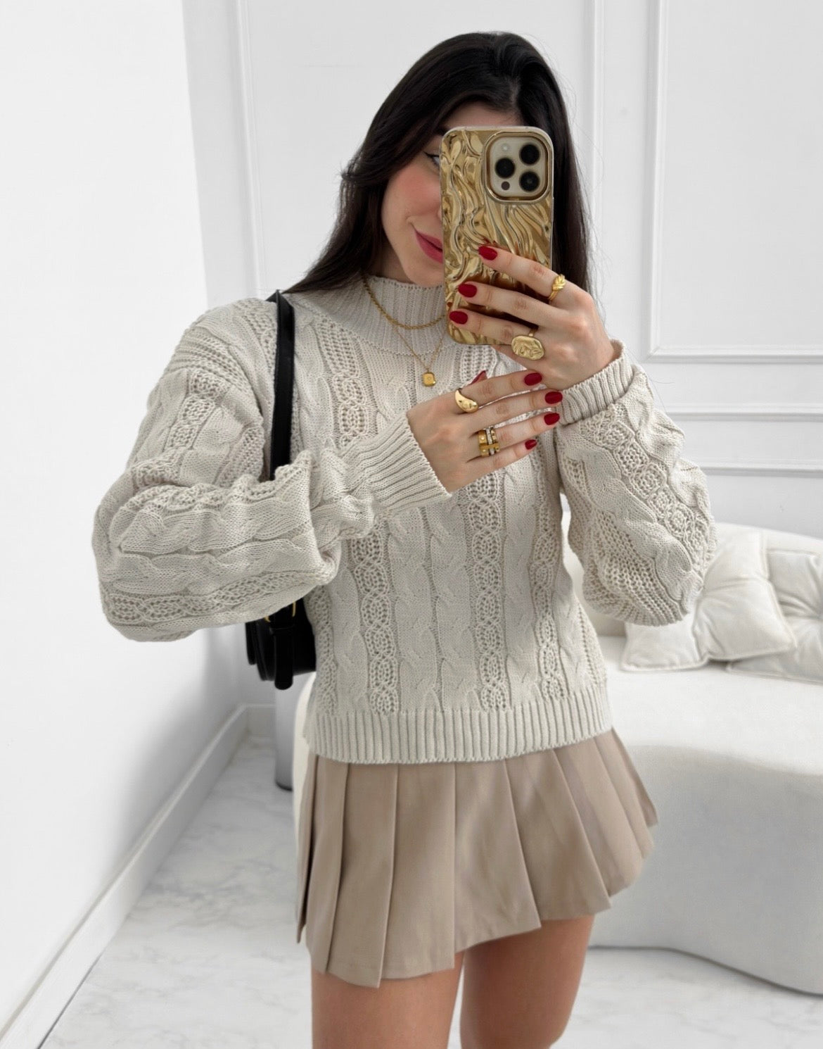 TRICOT LARA - AREIA