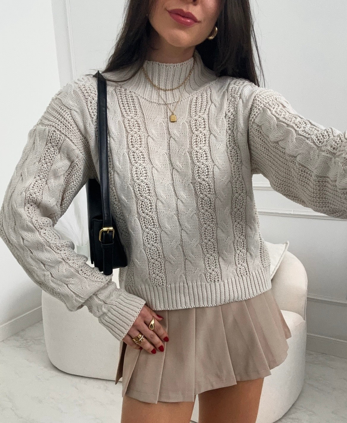 TRICOT LARA - AREIA