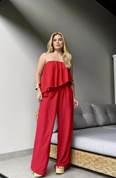 CONJUNTO NAELY - VERMELHO