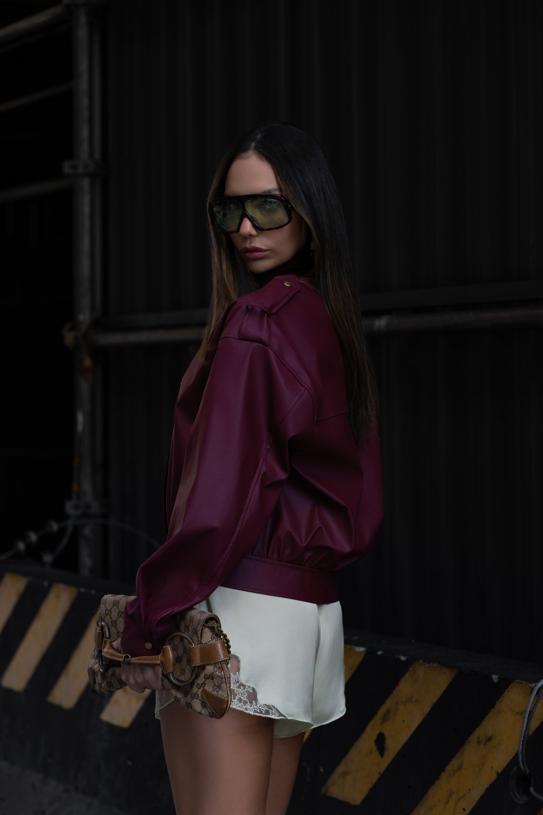 JAQUETA HAILEY- MARSALA