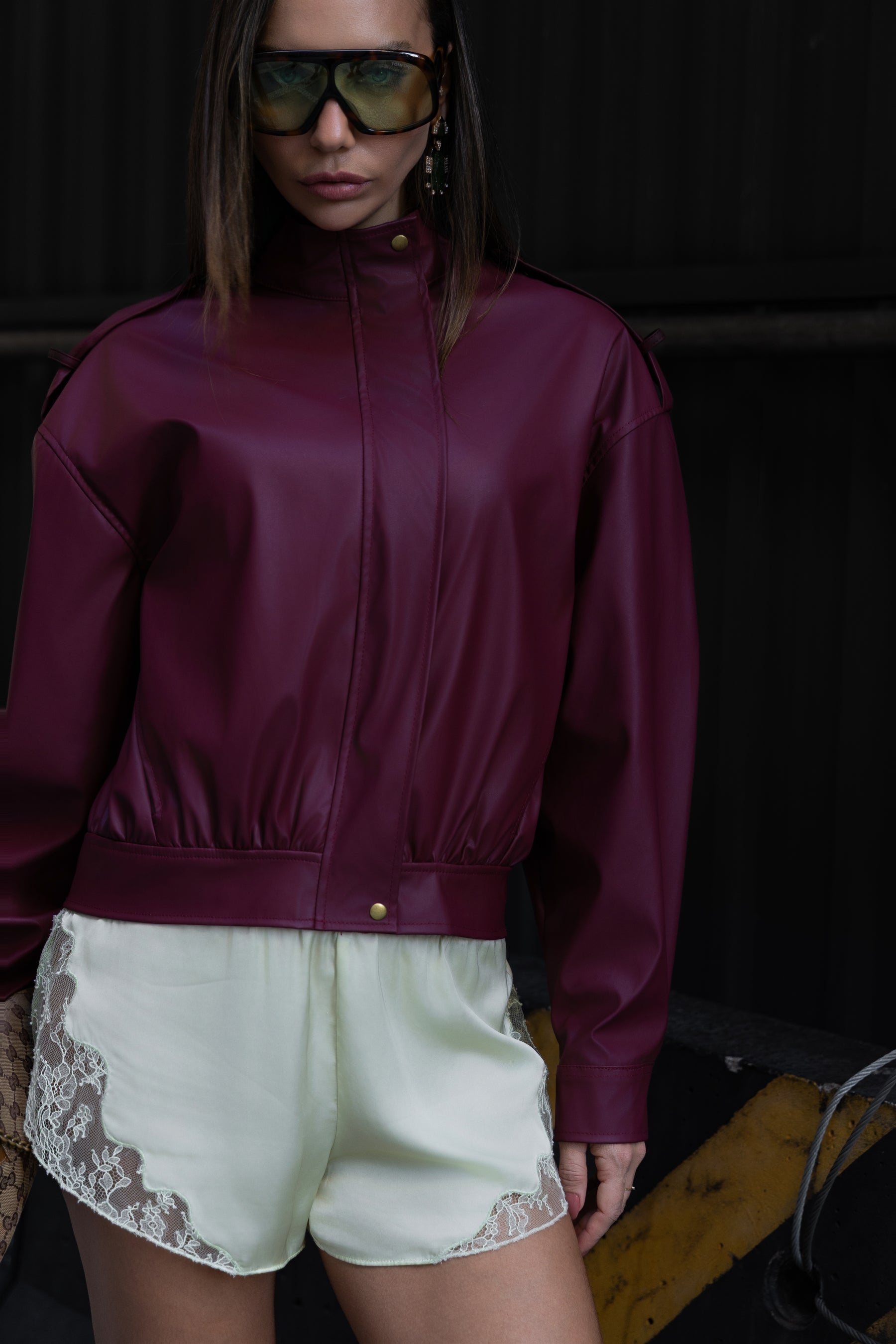 JAQUETA HAILEY- MARSALA