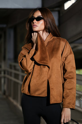 JAQUETA ESLOVÊNIA- CARAMELO