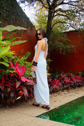VESTIDO NATANA - AZUL