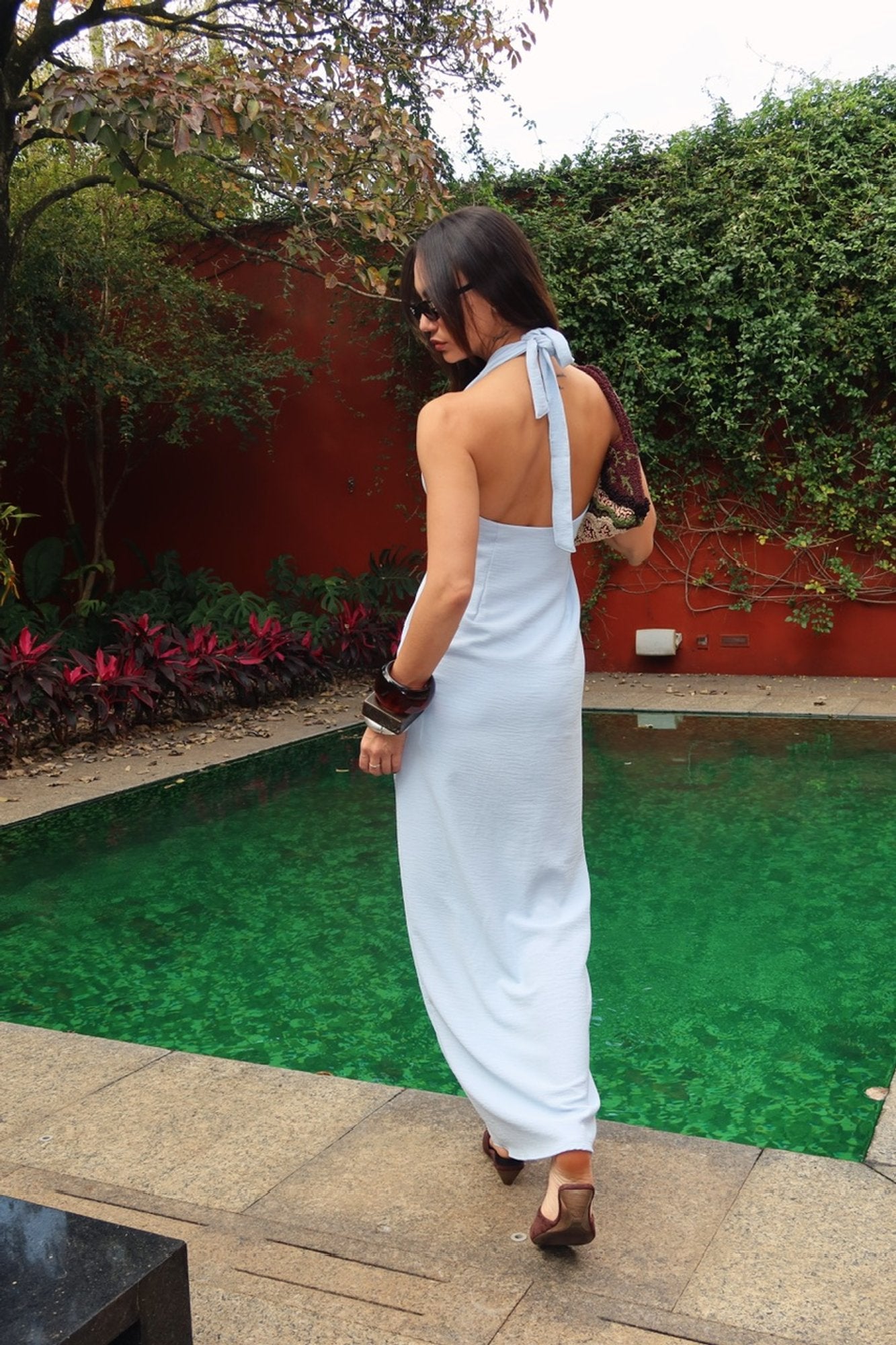 VESTIDO NATANA - AZUL