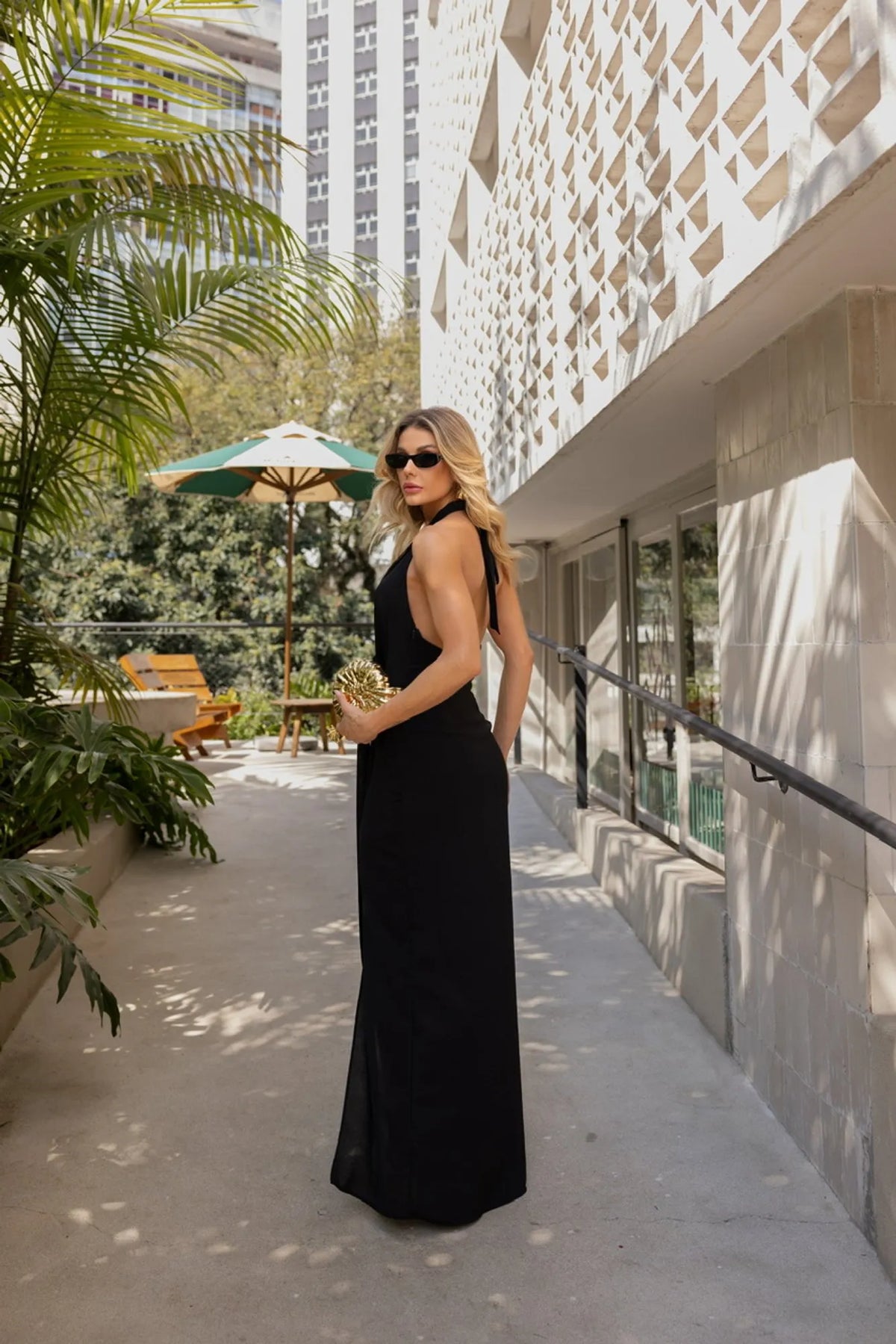 VESTIDO NATANA - PRETO