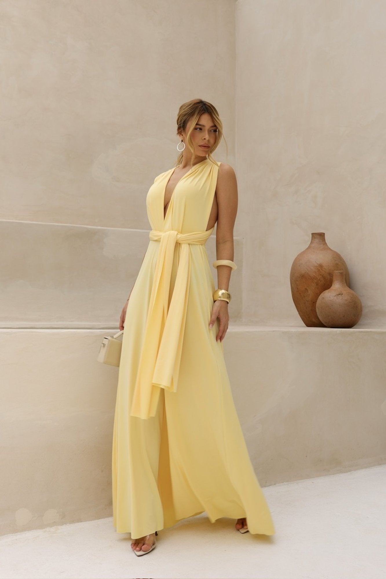 VESTIDO ANTONELLA - AMARELO