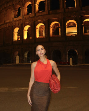 BODY CAMILA - VERMELHO