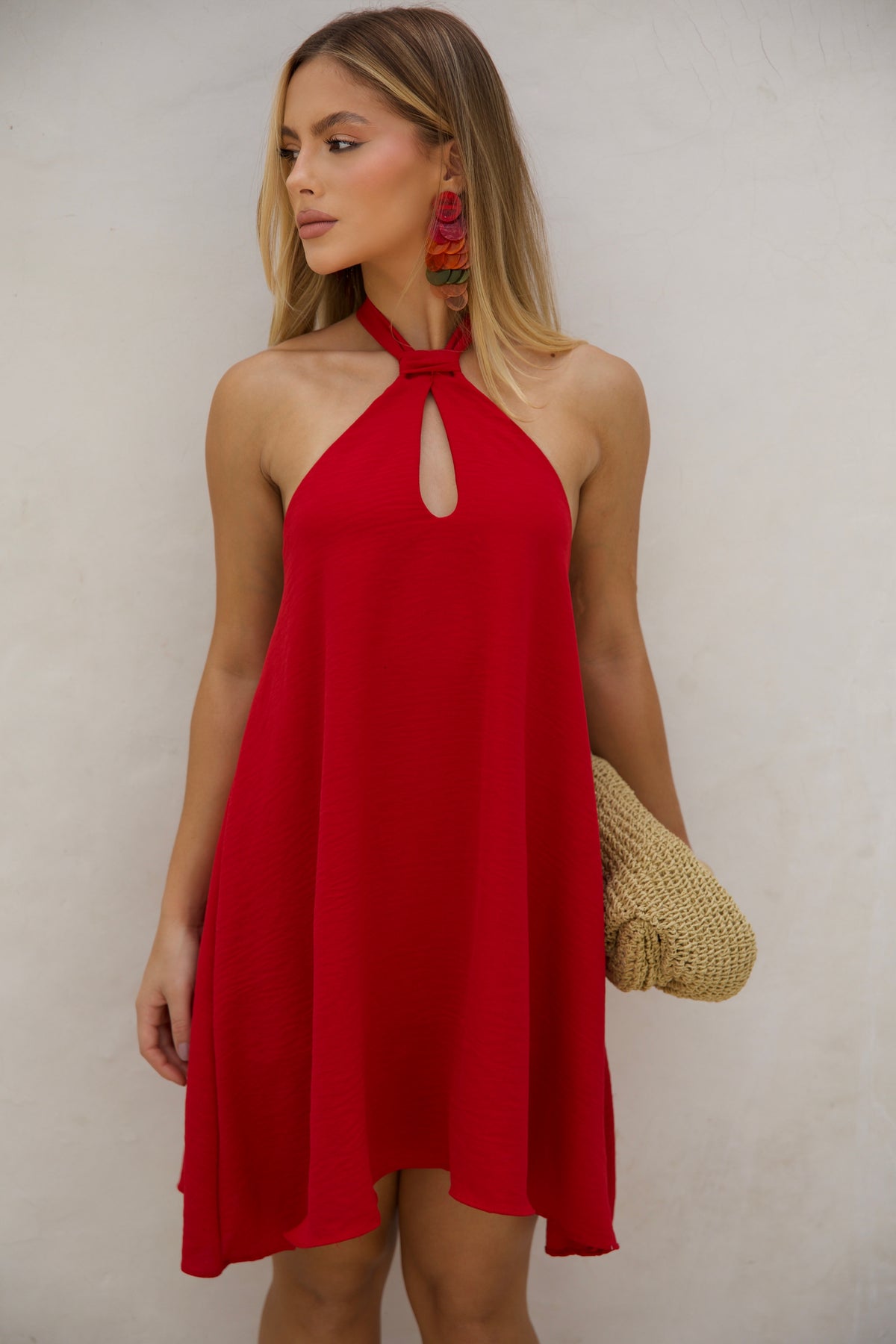 VESTIDO DALIA - VERMELHO
