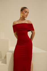 VESTIDO RAVENA - VERMELHO