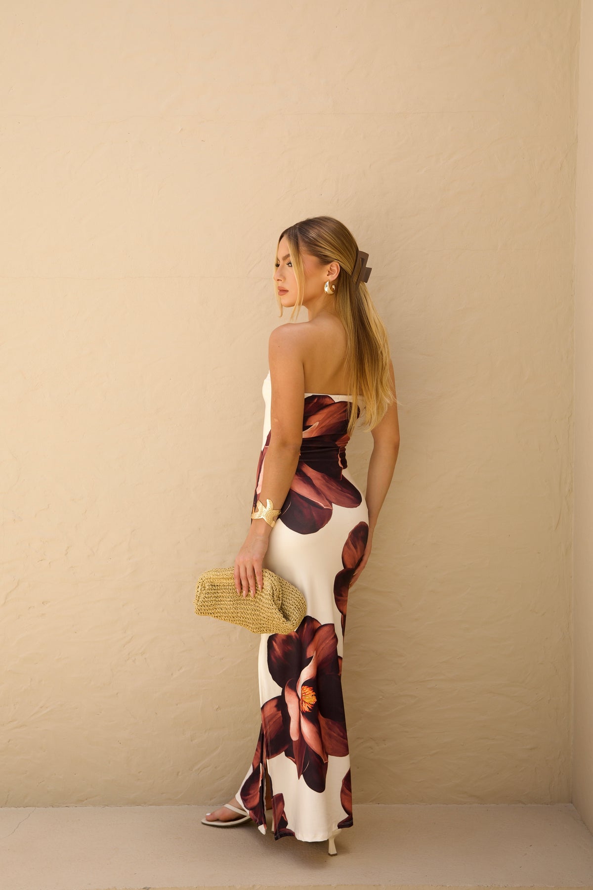 VESTIDO GISELE - MARROM