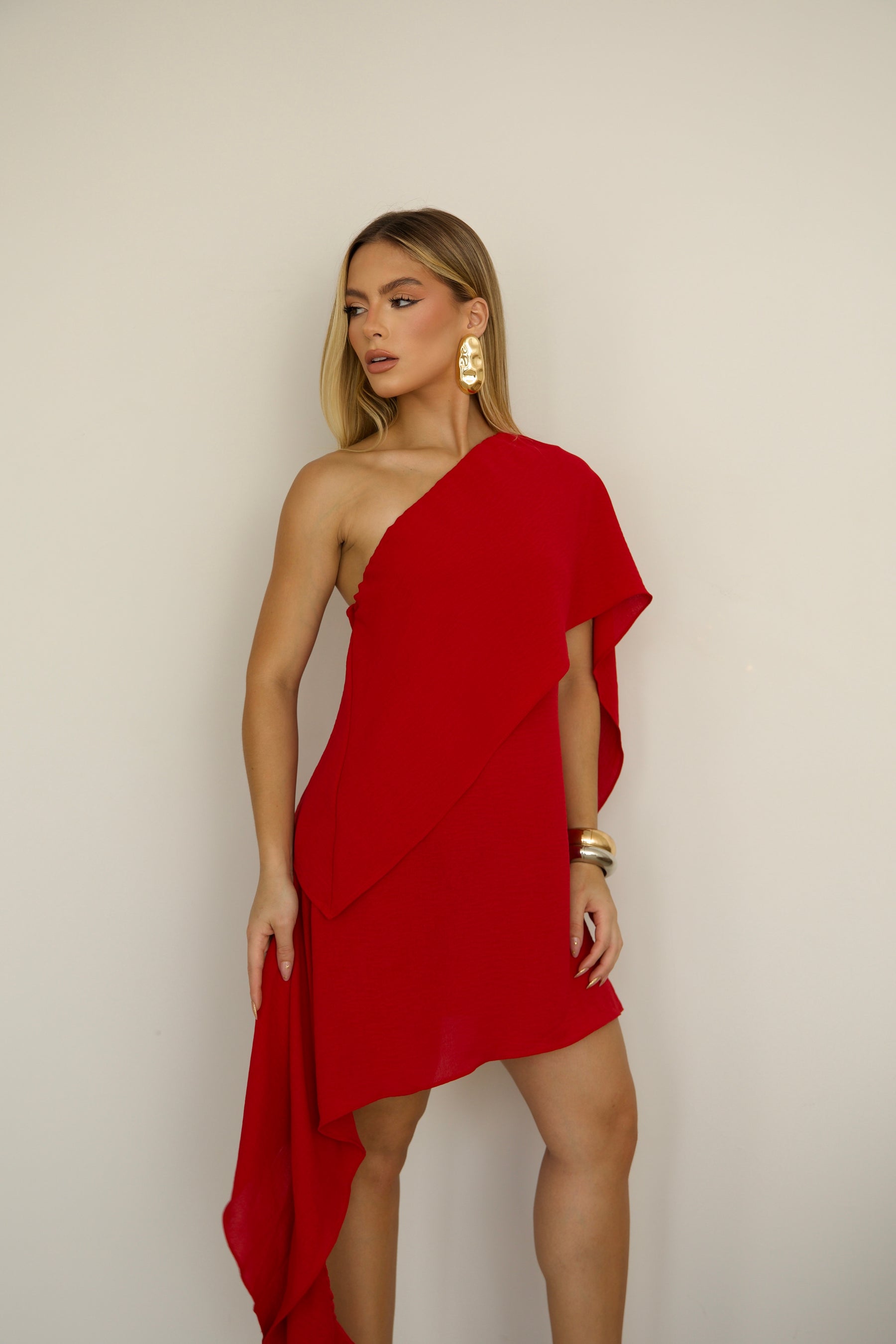 VESTIDO GRECIA - VERMELHO