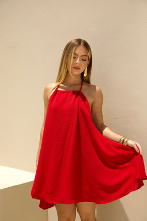 VESTIDO MALDIVAS - VERMELHO