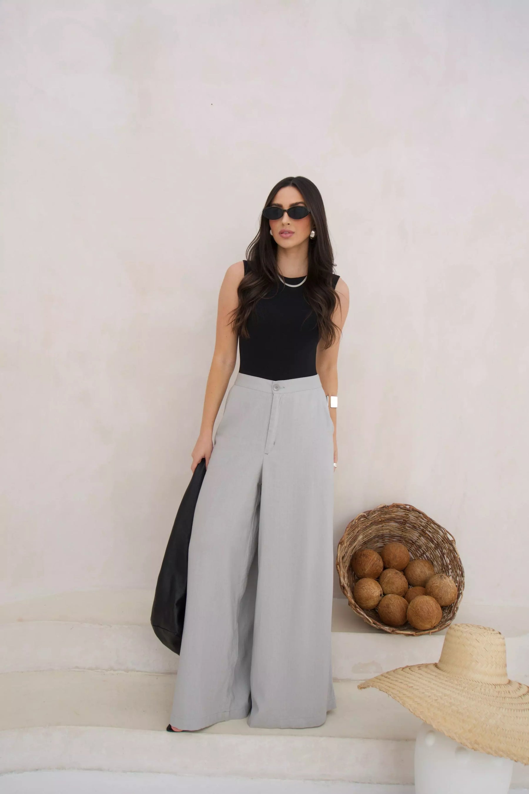 CALÇA TEREZA - CINZA