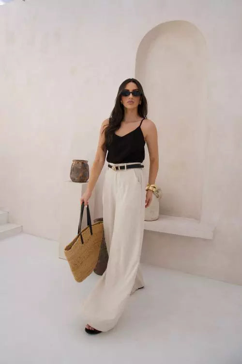 CALÇA TEREZA - NATURALE