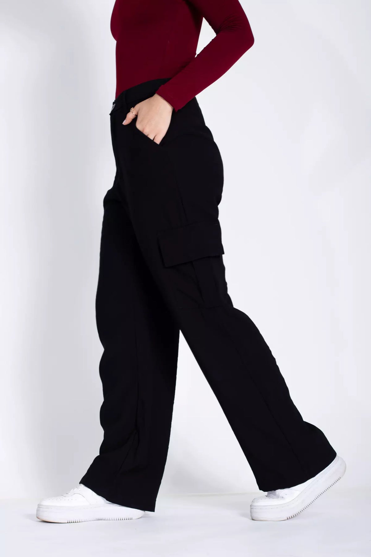 CALÇA CARGO ISIS - PRETO