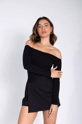 SHORT SAIA ANADE - PRETO